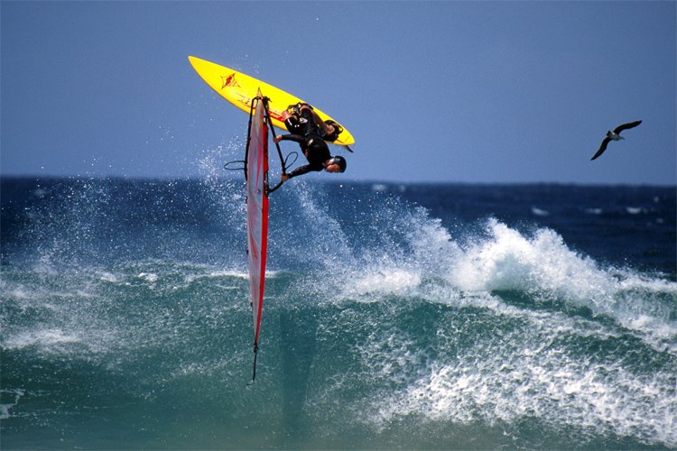 Danny Seales: one of the most talented British wave windsurfers of his generation