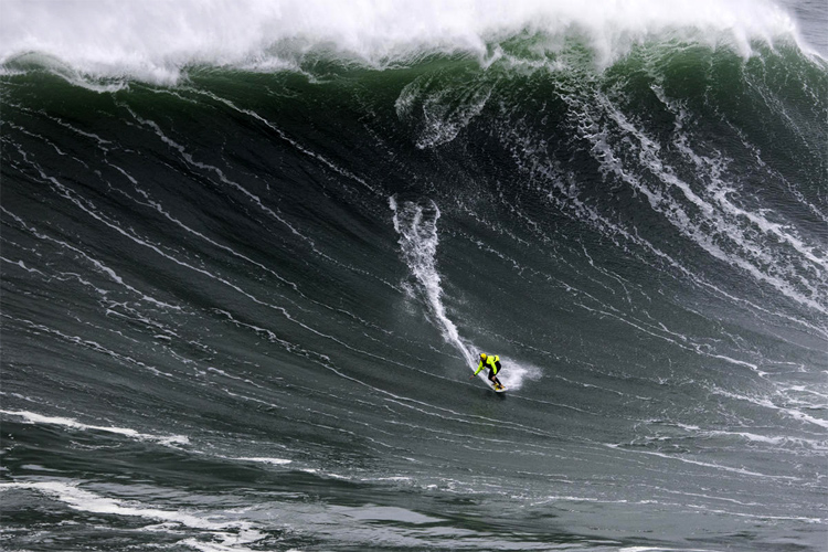 David Langer: an accomplished big wave surfer and jet ski rescuer | Photo: Soares/WSL