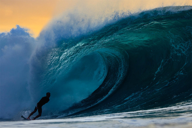 Derek Ho: the Hawaiian surfer won the Pipeline Masters twice | Photo: Sloane/WSL