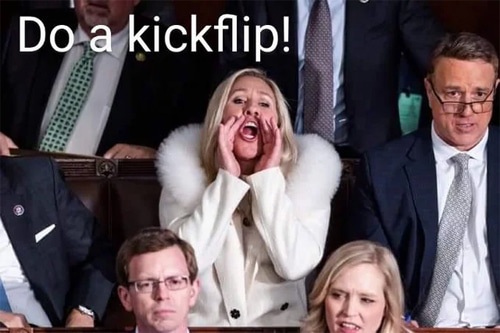 Do a Kickflip! | The Shouter Meme