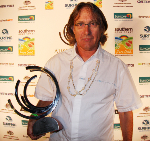 Doug Warbrick: huge contribution to the sport awards him a place in the Australia's Surfing Hall of Fame