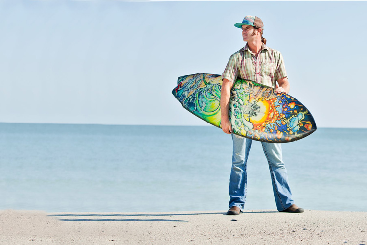 Drew Brophy: an established surfboard artist for more than 30 years