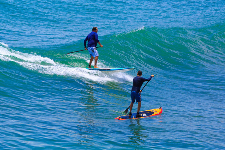 Drop-in: a critical violation of the surfer's code | Photo: Shutterstock