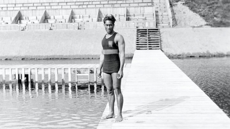 Duke Kahanamoku: a prolific swimmer and a five-time Olympic medallist | Photo: Creative Commons
