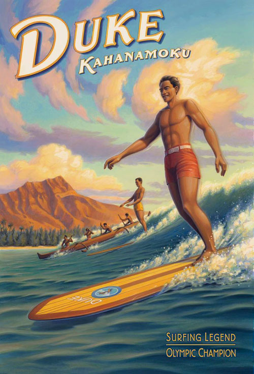 Duke Kahanamoku - Surfing Legend, Olympic Champion