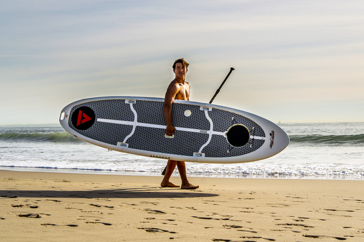 Easy Eddy: a collapsible hard SUP | Photo: Artech MPS
