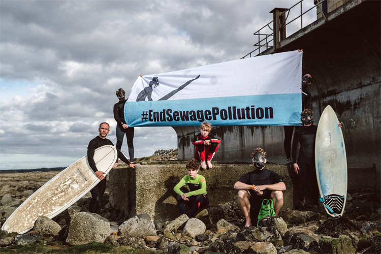 Surfers Against Sewage: the environmentalists demand higher water quality testing standards | Photo: SAS