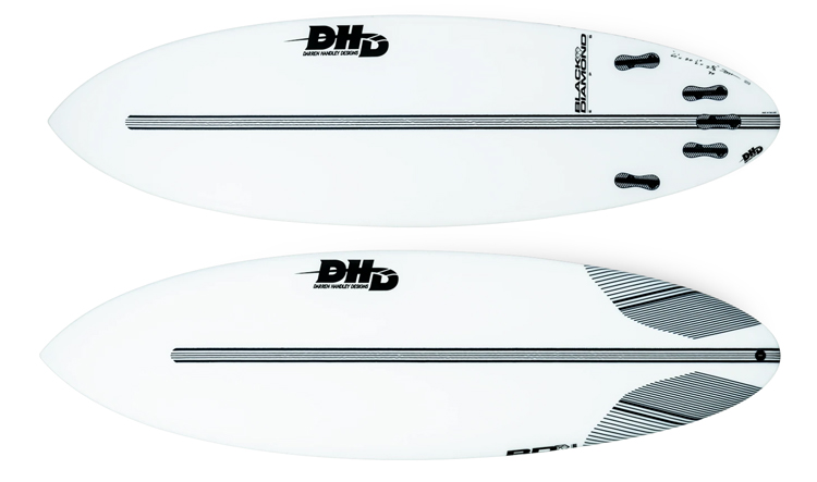 EPS and epoxy surfboards: they're easier to get through flat sections | Photo: DHD