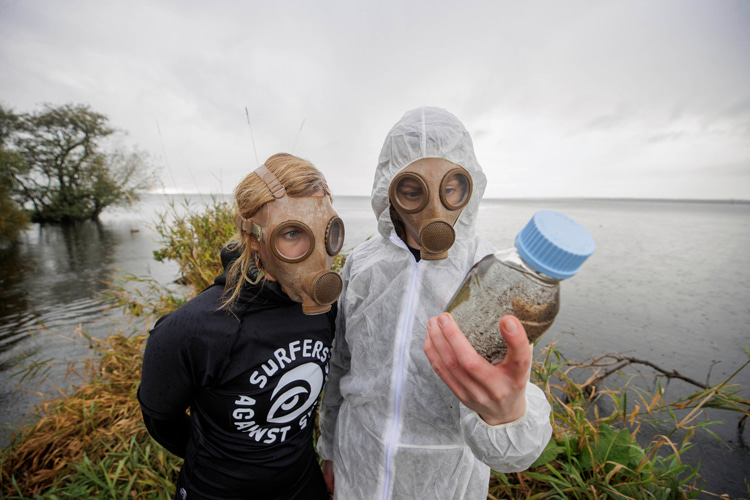 Extinction Means Forever: contaminated waters eliminates life and marine ecosystems | Photo: McBurney/SAS