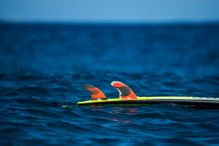 FCS: the most used removable surfboard fin system on the planet | Photo: FCS