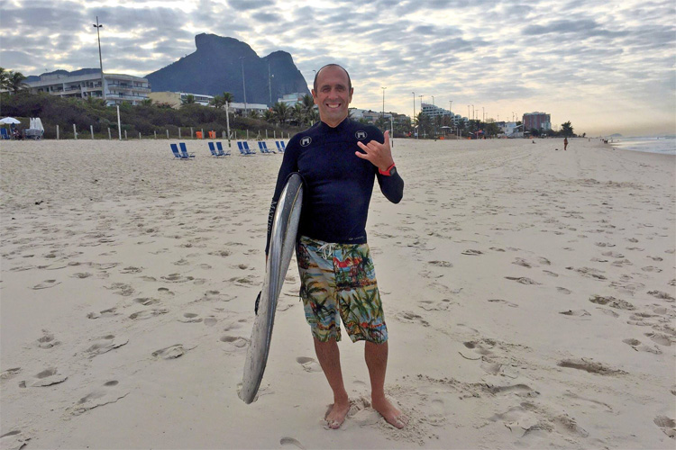 Fernando Aguerre: ready for the waves of Rio de Janeiro, a few hours before the Olympic surfing announcement | Photo: ISA