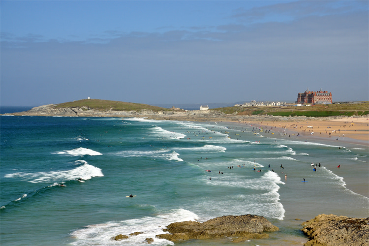 Fistral Beach, Newquay: the home of British surfing