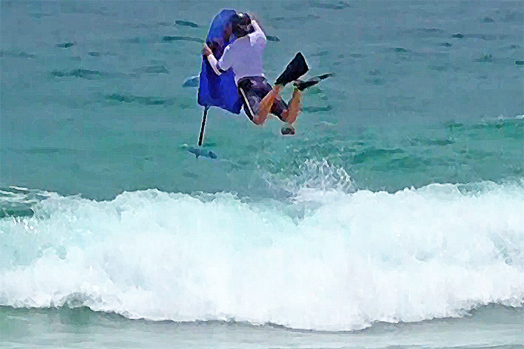 Thor Seraphin: he is pushing foil bodyboarding into the future