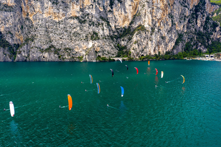 2019 Formula Kite World Championships: the world's best kite foilers sailed for medals at Lake Garda | Photo: Hartas/IKA