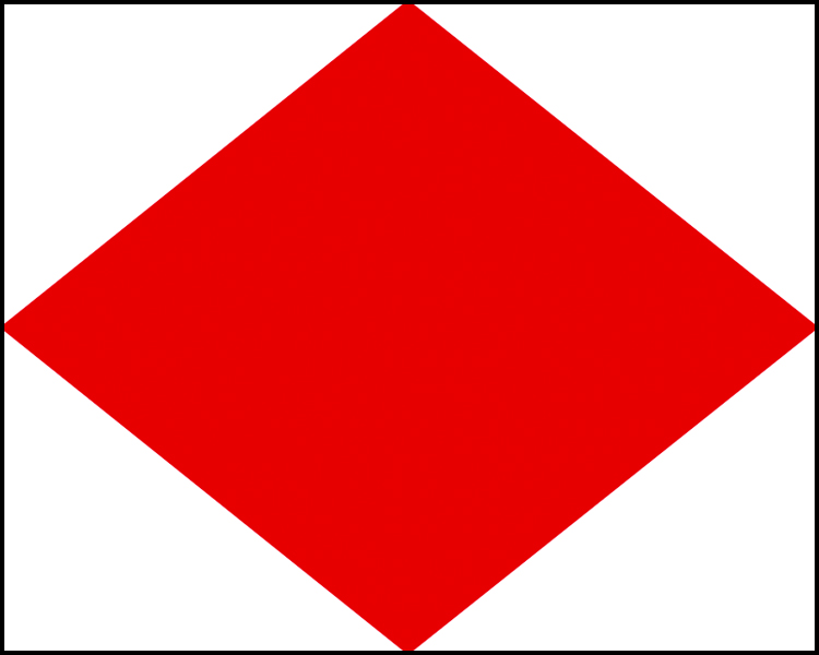 F (Foxtrot) | Nautical Flag