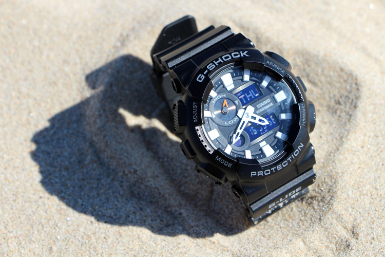 Casio G-Shock G-Lide GAX100B-1A: a sturdy surf watch | Photo: SurferToday