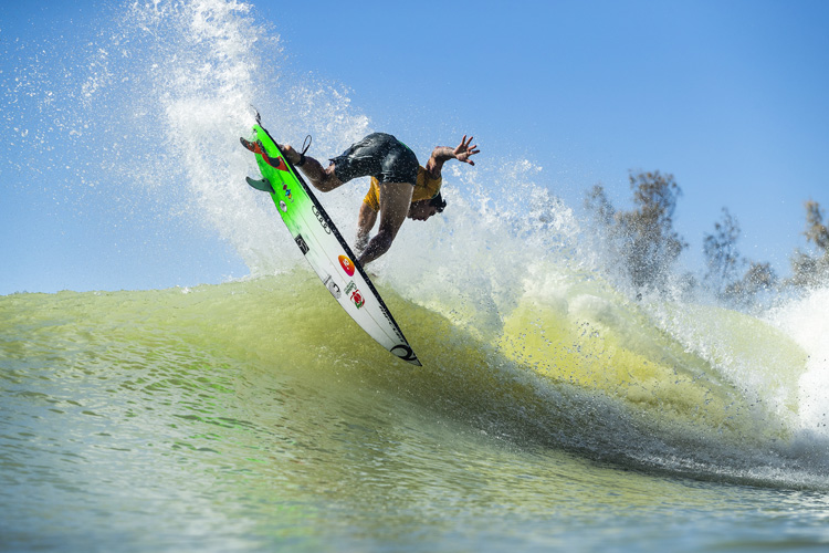 Gabriel Medina: winner of the inaugural Surf Ranch Pro | Photo: Cestari/WSL