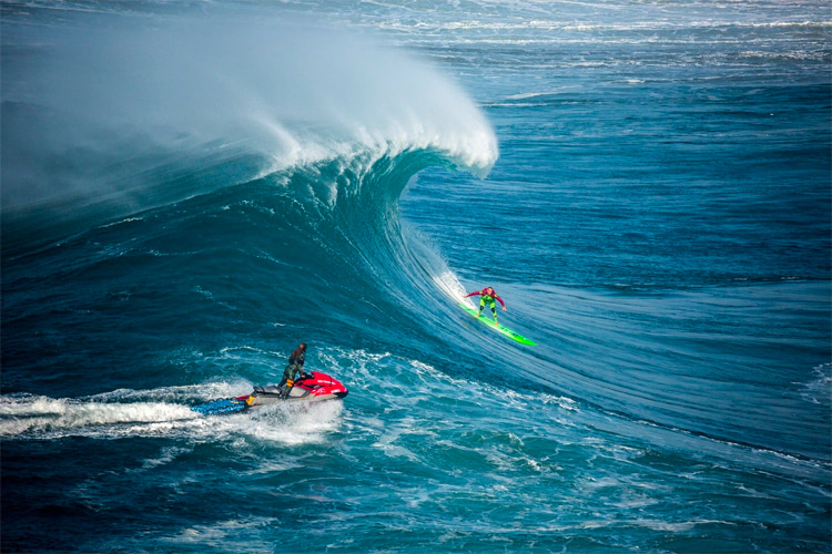 Garrett McNamara: one of the greatest and most inspiring big wave surfers of all time | Photo: Amorim Cork