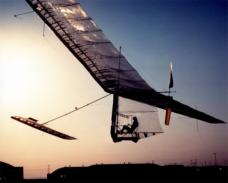 MacCready Gossamer Condor: the first human-powered aircraft capable of controlled and sustained flight