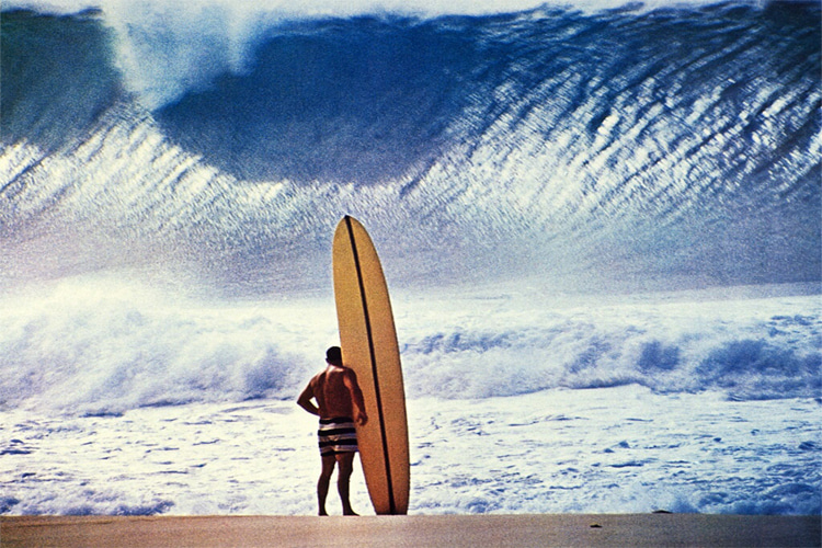 Greg Noll: Da Bull was the first to surf Waimea Bay | Photo: John Severson