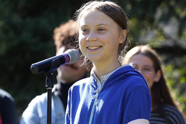 Greta Thunberg: her speeches are both inspiring and emotional | Photo: Creative Commons