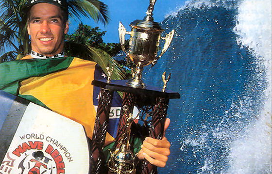 Guilherme Tâmega: Pipeline delivered beautiful waves and titles back in 1994