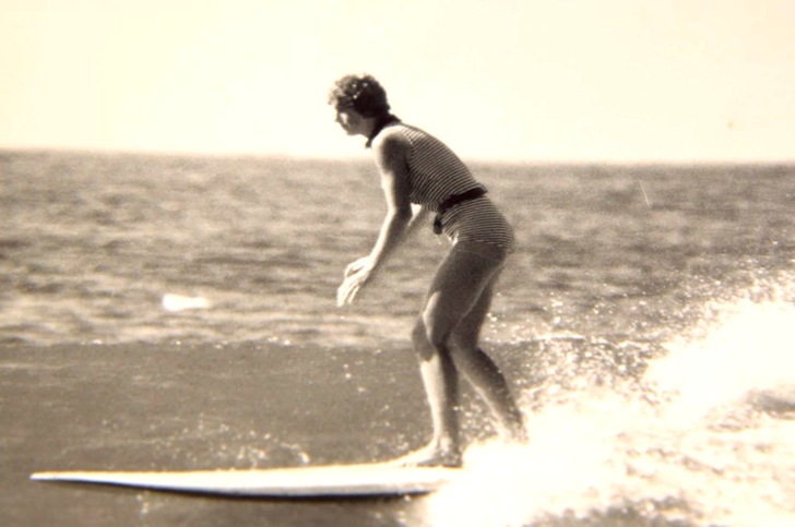 Gwynedd Haslock: still surfing after all these years
