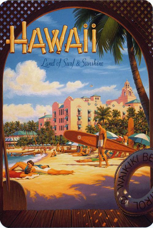 Hawaii - Land of Surf and Sunshine