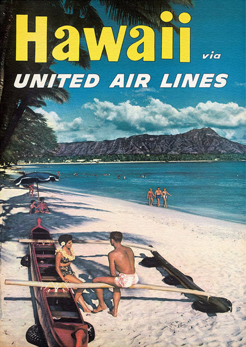 Hawaii Via United Airlines