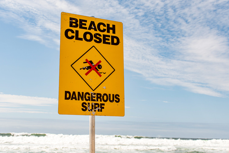 What is a high surf advisory?