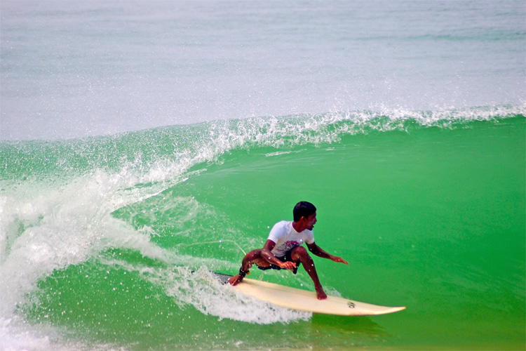 Kovalam Beach: there are plenty of waves and alternative surf breaks in the surroundings | Photo: Kovalam Surf Club