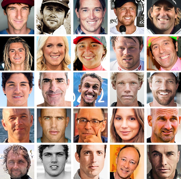 The most influential people in wave sports in 2014
