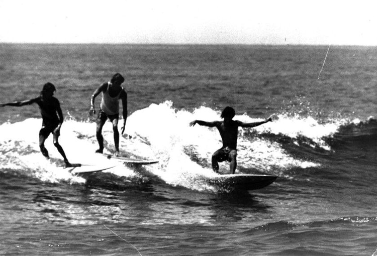Rio de Janeiro: surfers ride waves to the sound of Caetano Veloso's bossa nova tunes