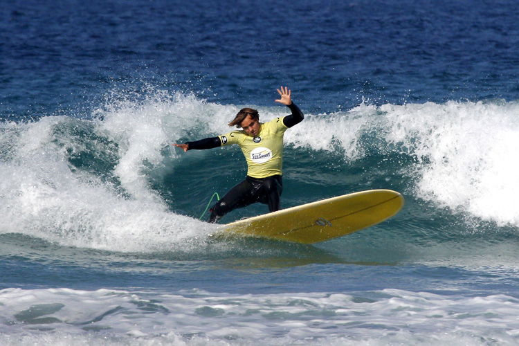 Jack Medland: cutting back at Parry's Beach | Photo: Majeks/Surfing WA