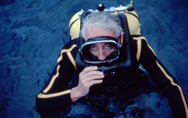 Jacques Cousteau: the French oceanographer pioneered underwater filmmaking | Photo: The Cousteau Society