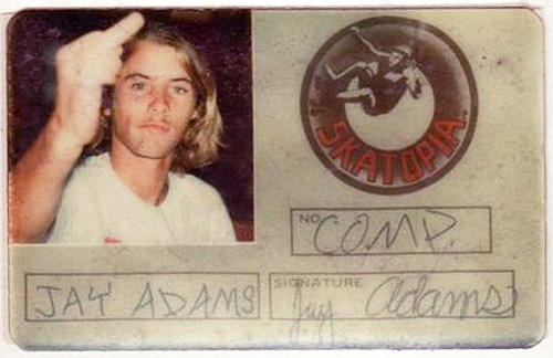 Jay Adams: a bold character with an aggressive skateboarding style