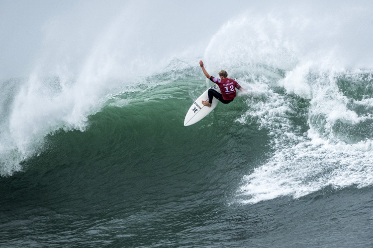 John John Florence: he won the Rip Curl Pro Bells Beach for the first time in his career | Photo: Cestari/WSL