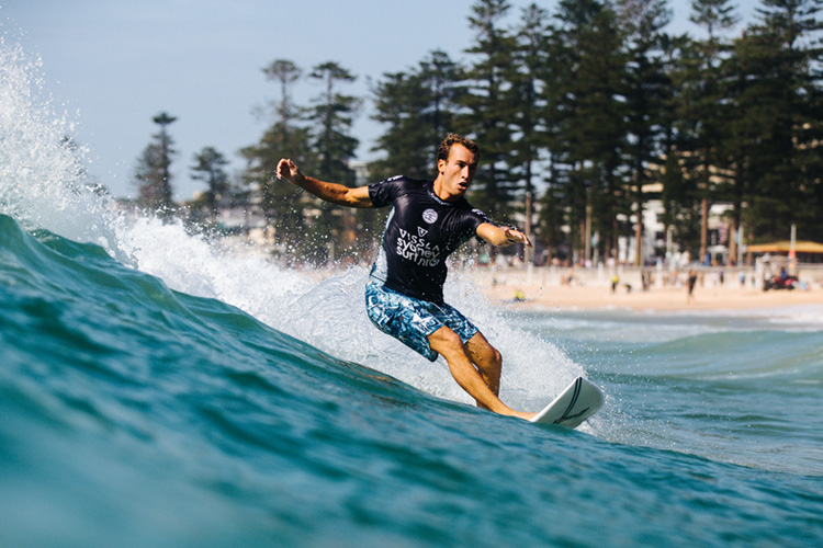 Jordan Lawler: he beat an in-form CT surfer | Photo: Dunbar/WSL