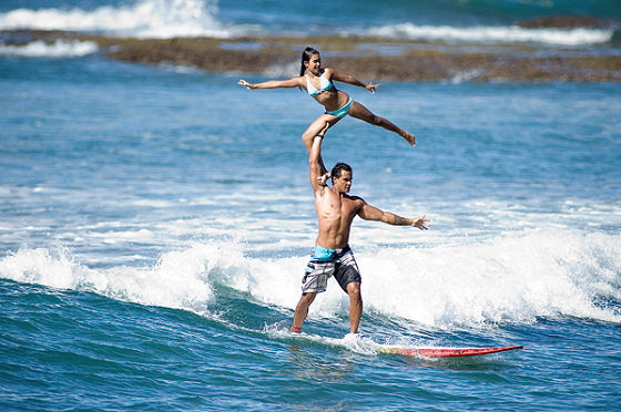 Kalani Vierra: tandem surfing is like dancing