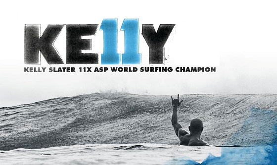Kelly Slater: he won his 11th world title