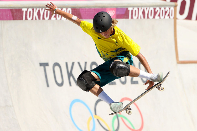Keegan Palmer: the men's park skateboarding Olympic gold medalist | Photo: Tokyo 2020