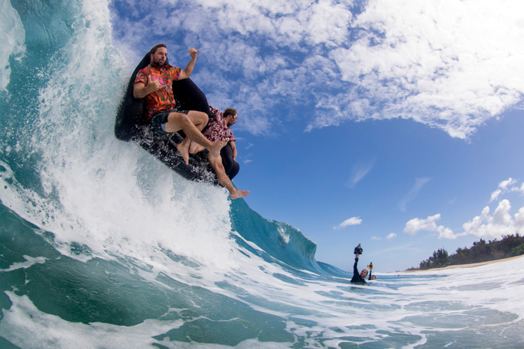 Ke Iki Beach: the Hawaiian surf break has one of the heaviest shorebreak waves in the world | Photo: Red Bull