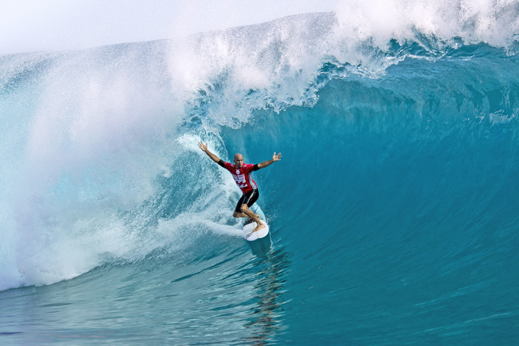 Kelly Slater: a master in the barrel | Photo: ASP/Will H-S
