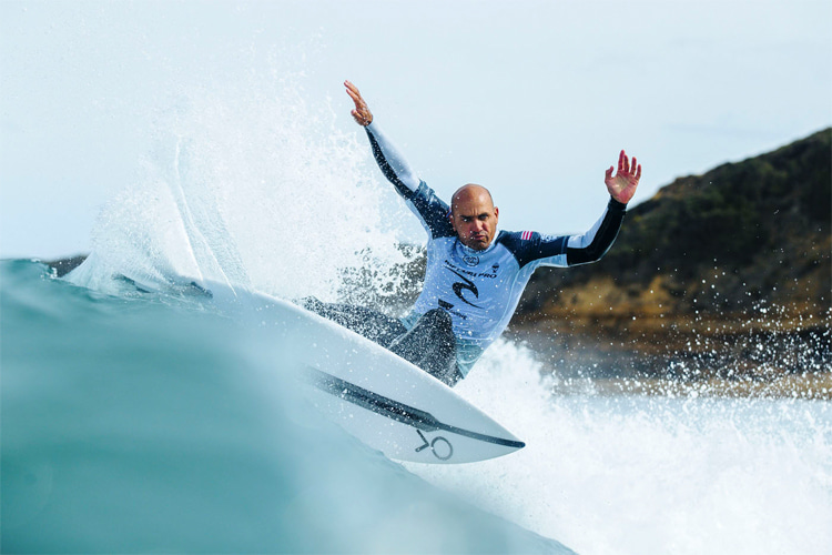 Kelly Slater: he won't compete at Bells Beach in 2022 with the Covid-19 vaccination certificate | Photo: WSL