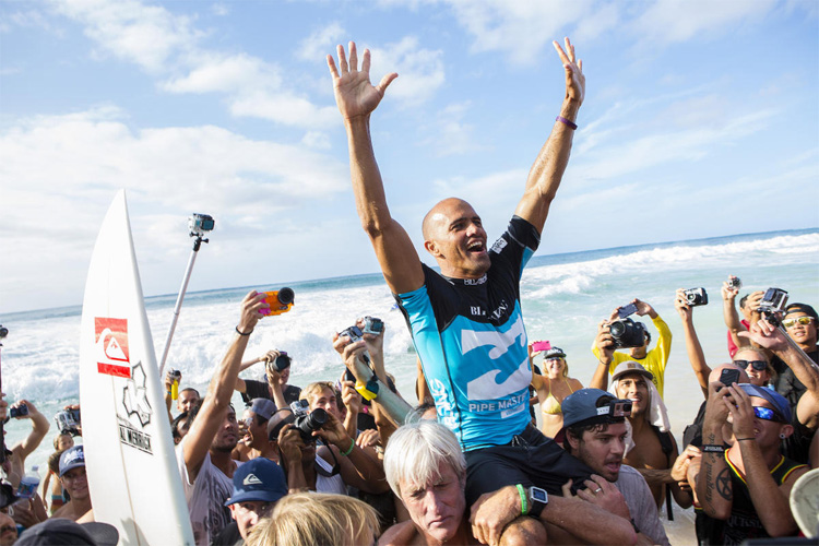 Kelly Slater: the greatest surfer of all time won 56 Championship Tour events | Photo: Scholtz/WSL