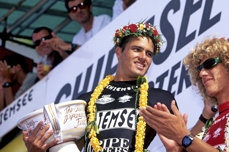 Kelly Slater: the winner of the 1995 Chiemsee Pipe Masters | Photo: Quiksilver
