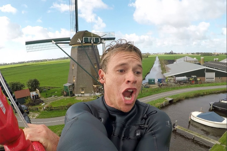 Kevin Langeree: riding kites near windmills is dangerously fun