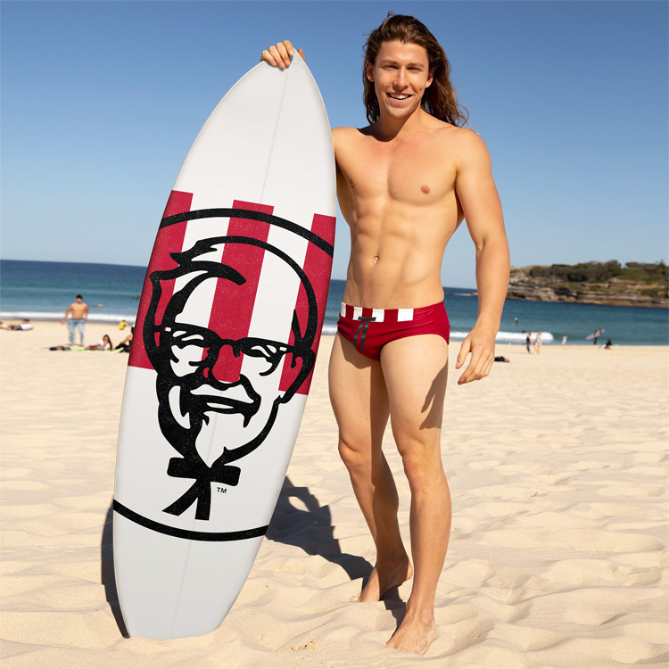 The Harland: KFC's latest adventure in surfing | Photo: KFC