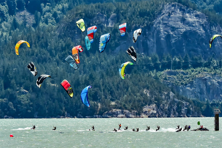 The Spit: Canada's best kiteboarding spot | Photo: Kite Clash