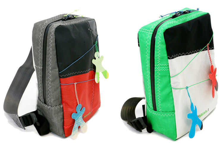 Old kites: kite bags are cool and easy to make | Photo: Rubbish Design